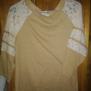 3/4 sleeve top